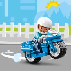 Конструктор LEGO DUPLO Town Полицейский мотоцикл 5 деталей Фото 5