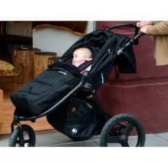 Зимний конверт Bumbleride Cold Weather Footmuff / Black Фото 4