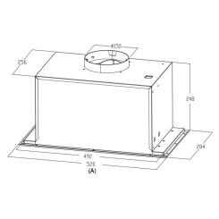 Вытяжка кухонная Interline STREET WH A/52 M/2/M Фото 10