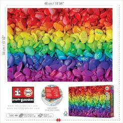 Пазл Educa Цветные камни 500 элементов Фото 2