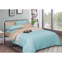 Пододеяльник MirSon Satin Stripe 30-0013 + 30-0004 Rovena 160х220 см Фото