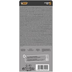 Бритва Bic Flex 5 Hybrid с 2 сменными картриджами Фото 2