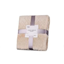 Плед Ardesto Embossed тауп, 200х220 см Фото