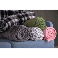 Плед Ardesto Embossed тауп, 200х220 см Фото 2