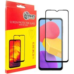 Стекло защитное Dengos Full Glue Samsung Galaxy M13 (black) Фото