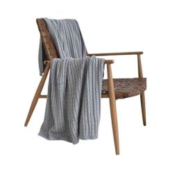 Плед Прованс Exclusive Nature 140х180 Светло-серый Фото 1