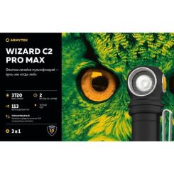Фонарь Armytek Wizard C2 Pro Max Magnet USB Warm Фото 5