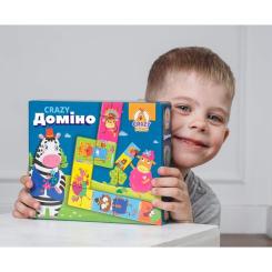 Настольная игра Vladi Toys Crazy Домино Фото 2
