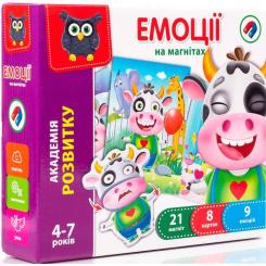 Развивающая игрушка Vladi Toys Игра Эмоции магнитная (укр) Фото