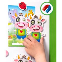 Развивающая игрушка Vladi Toys Игра Эмоции магнитная (укр) Фото 3