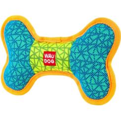 Игрушка для собак WAUDOG Fun Кістка 20х12 см блакитна Фото 1
