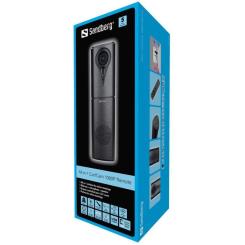 Веб-камера Sandberg All-in-1 ConfCam 1080P Remote Black Фото 5