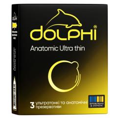Презервативы Dolphi Anatomic Ultra Thin 3 шт. Фото
