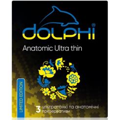 Презервативы Dolphi Anatomic Ultra Thin 3 шт. Фото 2