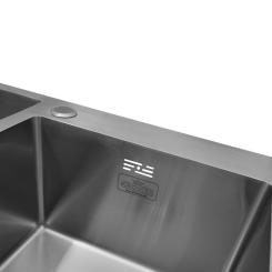 Мойка кухонная Kroner Geburstet-7843ZHM Фото 5