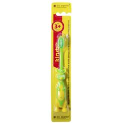 Детская зубная щетка Das Experten Kinder soft 3+ Зеленая Фото