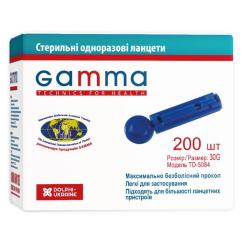 Ланцеты Gamma 200 шт. Фото