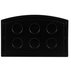 Поддон под аквариум Природа 40х25 см овальний Фото 1