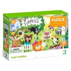 Пазл DoDo Праздник котиков, 30 элементов Фото