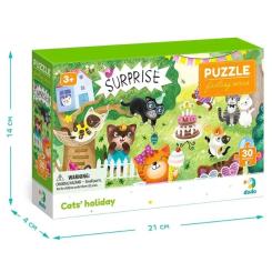 Пазл DoDo Праздник котиков, 30 элементов Фото 3