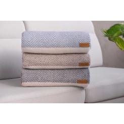 Плед Ardesto Leonardo Bianco 140x200 см, голубой Фото 3