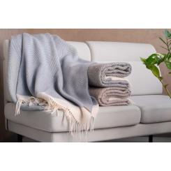 Плед Ardesto Leonardo Bianco 140x200 см, голубой Фото 4