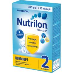 Детская смесь Nutrilon 2 Комфорт молочна 300 г Фото