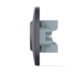 Розетка Videx BINERA 2ая черн Фото 2