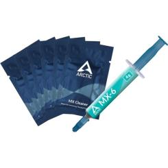Термопаста Arctic MX-6 4g with 6 pcs MX Cleaner Фото