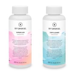 Охлаждающая жидкость Ekwb EK-CryoFuel Loop Cleaner + Superflush (Concentrate Фото