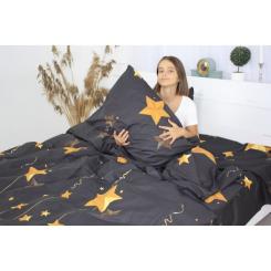 Постельное белье MirSon Сатин 22-1272 Stellar 2х143х210 сімейний Фото 1