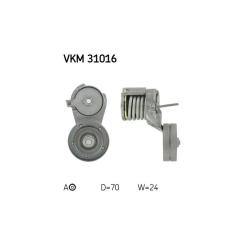 Натяжитель ремня с роликом SKF VKM 31016 Фото