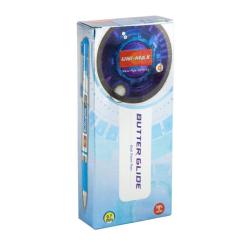 Ручка шариковая Unimax Butterglide, синяя Фото 2