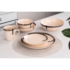 Салатник Ardesto Liguria 14 см Cream Фото 2