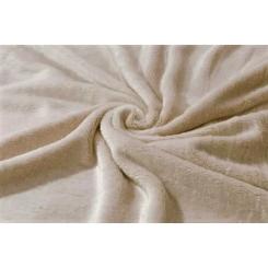 Плед Ярослав Флис бежевый 200х170 Фото 2