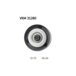 Ролик натяжителя ремня SKF VKM 31280 Фото 1