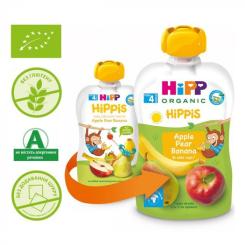 Детское пюре HiPP Яблоко Груша Банан 100г Фото