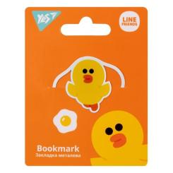 Закладки для книг Yes металева Line Friends Фото