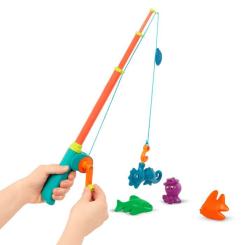 Игрушка для ванной Battat Магнитная рыбалка, изменяющая цвет Фото 3