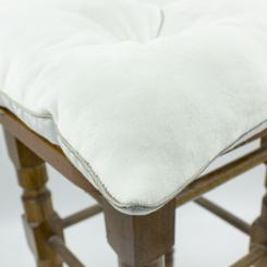 Подушка на стул MirSon 28-0001 White Velvet 40х40 см Фото 3