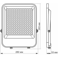 Прожектор Videx LED PREMIUM F2 150W 5000K Фото 3