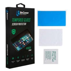 Стекло защитное BeCover ZTE Blade A52 Black Фото 1
