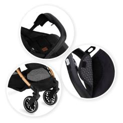 Коляска MoMi Estelle Black Фото 7