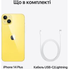 Мобильный телефон Apple iPhone 14 Plus 256GB Yellow Фото 5