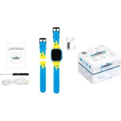 Смарт-часы Amigo GO008 GLORY GPS WIFI Blue-Yellow Фото 6
