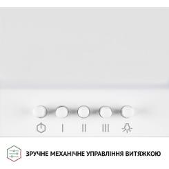 Вытяжка кухонная Perfelli K 6402 WH 850 LED Фото 3