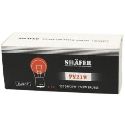 Автолампа SHAFER 24V21WPY21WBAU15S Фото 1