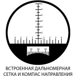 Бинокль Sigeta Admiral 7x50 Military Floating/Compass/Reticle Фото 6