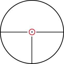 Оптический прицел Konus KonusPRO M-30 1-4x24 Circle Dot IR Фото 3