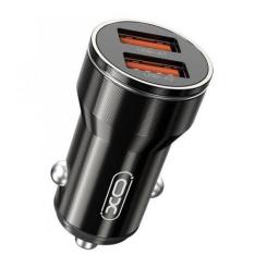 Зарядное устройство XO CC48 Smart Metal 2USB + cable MicroUSB Фото 1